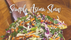 Simple Asian Slaw