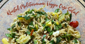 Mediterranean Veggie Orzo