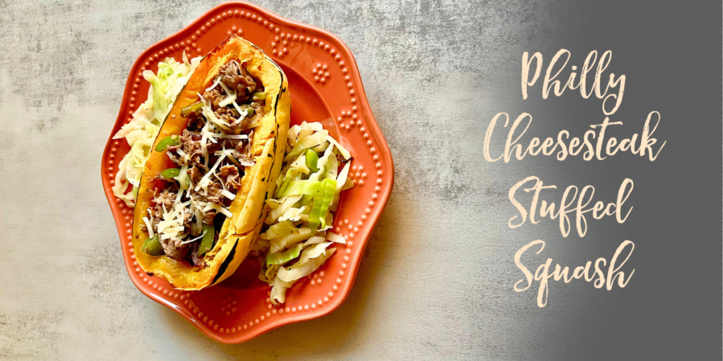 Recipe: Philly Cheesesteak Stuffed Squash