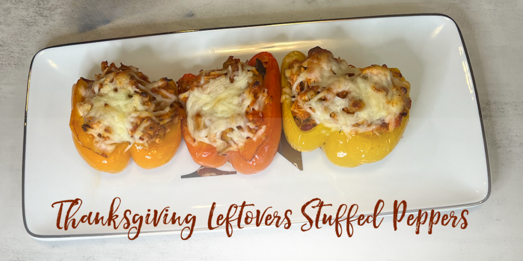 Recipe: Thanksgiving Leftovers Stuffed Peppers